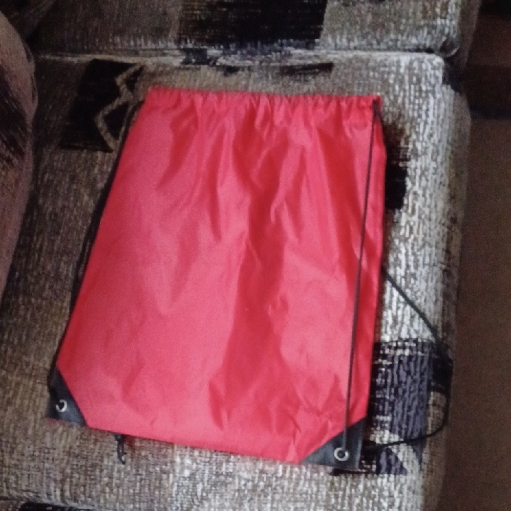 $4 Add-on New Red Drawstring Bag
